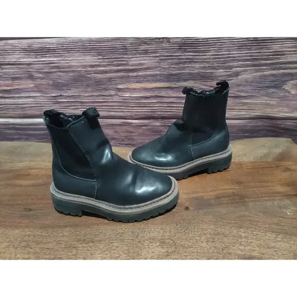 Sam Edelman Kids Chelsea Boot Black Size 11 - Picture 2 of 10